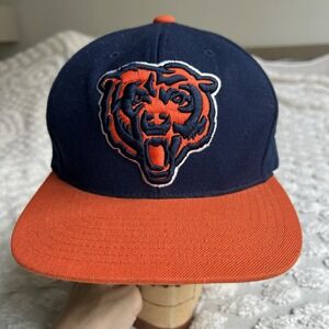 Vintage MITCHELL & NESS Chicago Bears Cap NFL Collection‎ Snap Back Hat